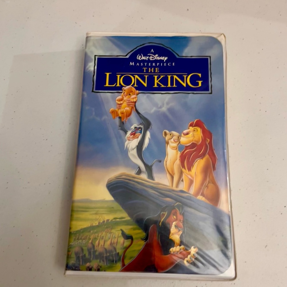 Disney’s Masterpiece Collection The Lion King VHS Movie 2977